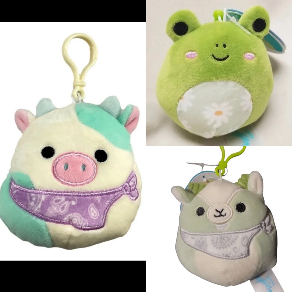 Easter Clip Squishmallow Bundle